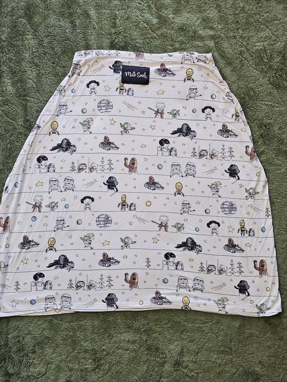 Star Wars Milk Snob Nursing And Carseat Cover Gender Neutral Cute Nerdy Mama
